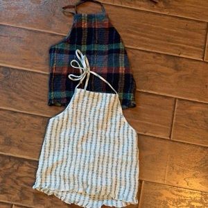 American eagle halter tops, size medium, great condition.